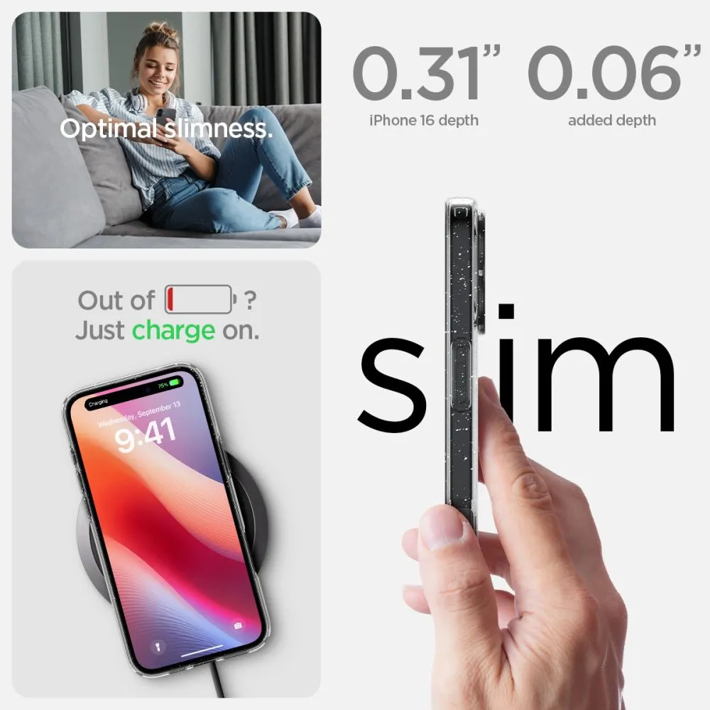Apple iPhone 16 ümbris  SPIGEN LIQUID CRYSTAL
