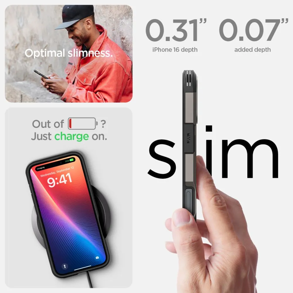 Apple iPhone 16 ümbris  SPIGEN TOUGH ARMOR MAG MAGSAFE