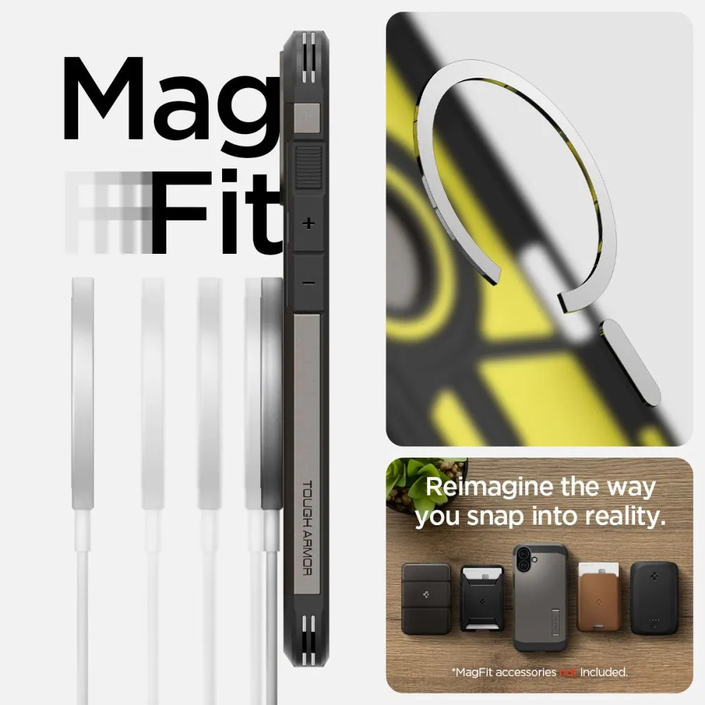 Apple iPhone 16 ümbris  SPIGEN TOUGH ARMOR MAG MAGSAFE