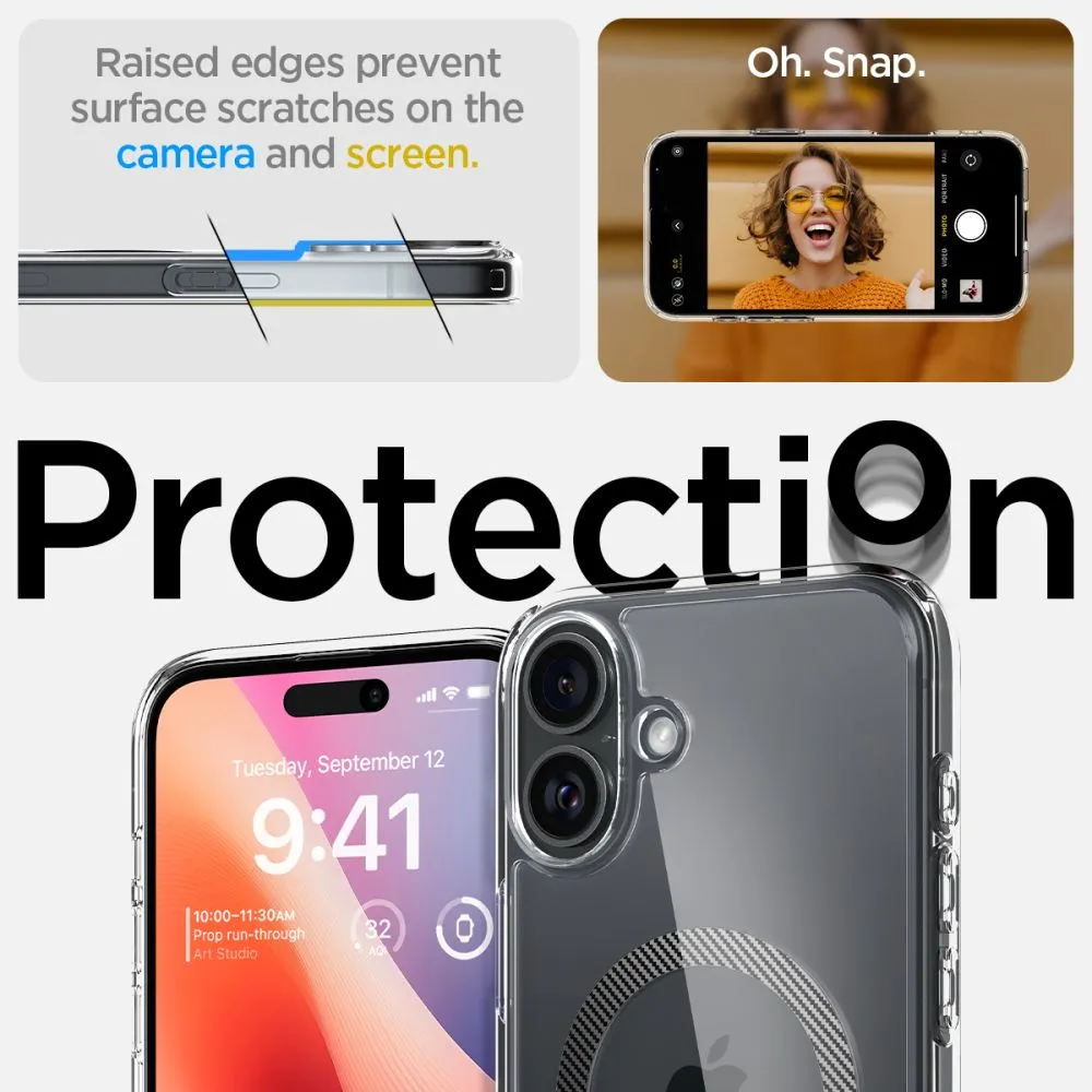 Apple iPhone 16 ümbris  SPIGEN ULTRA HYBRID MAG MAGSAFE