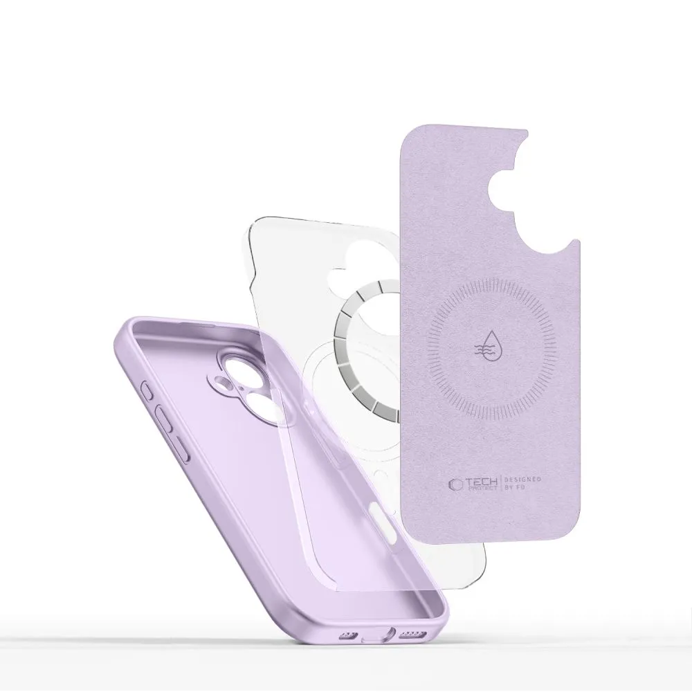 Apple iPhone 16 skal  TECH-PROTECT LIQUID SILICONE MAGSAFE