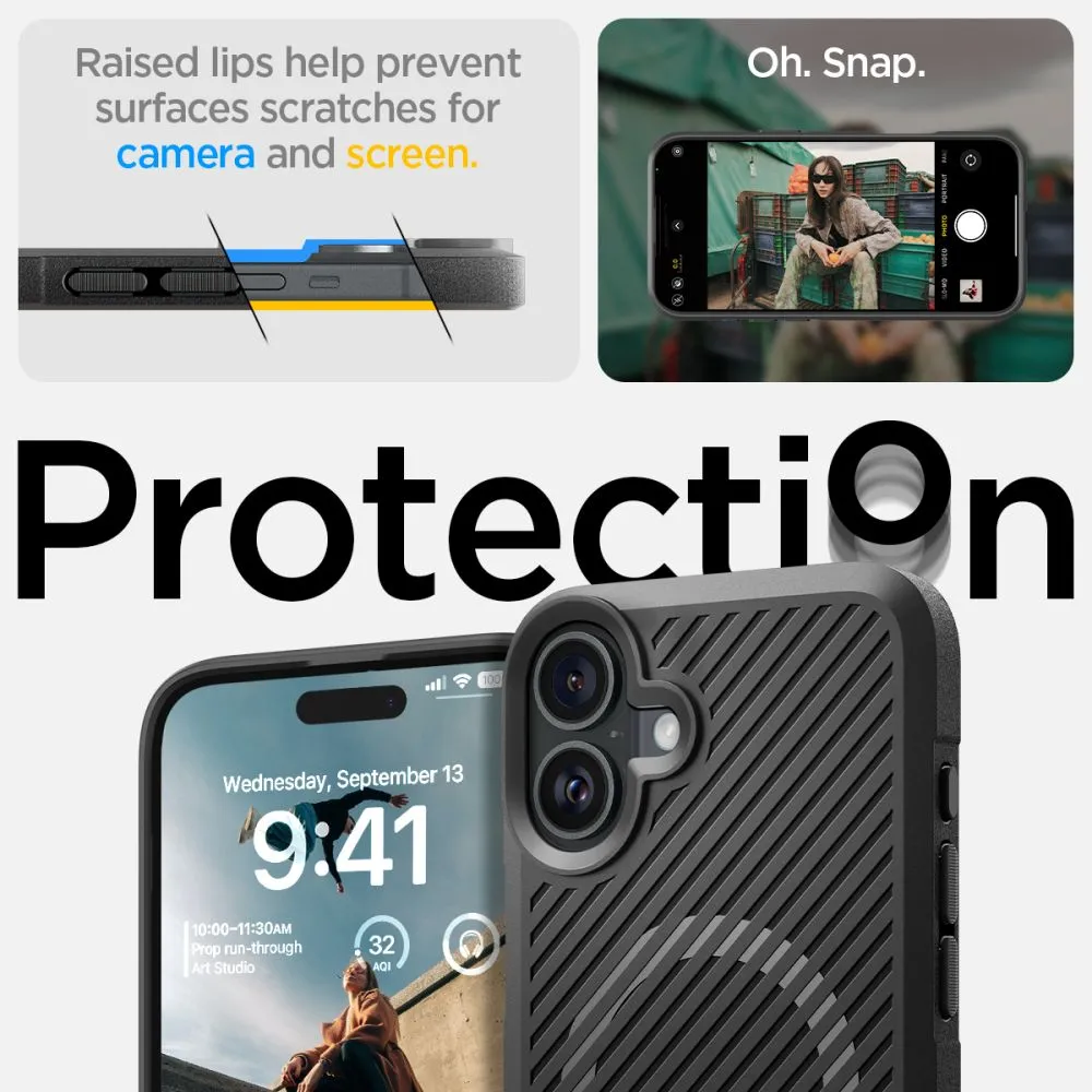 Apple iPhone 16 ümbris must SPIGEN CORE ARMOR MAG MAGSAFE