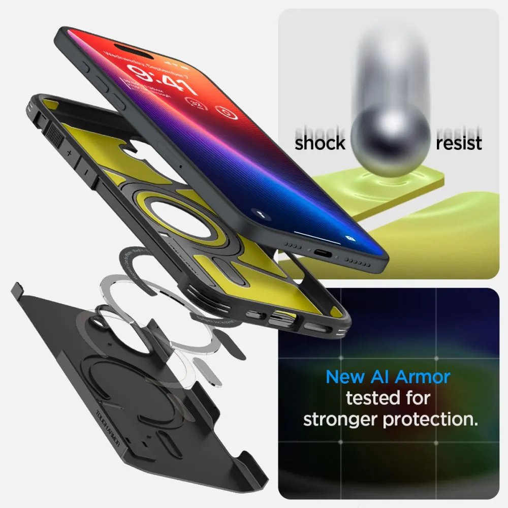 Apple iPhone 16 ümbris must SPIGEN TOUGH ARMOR MAG MAGSAFE