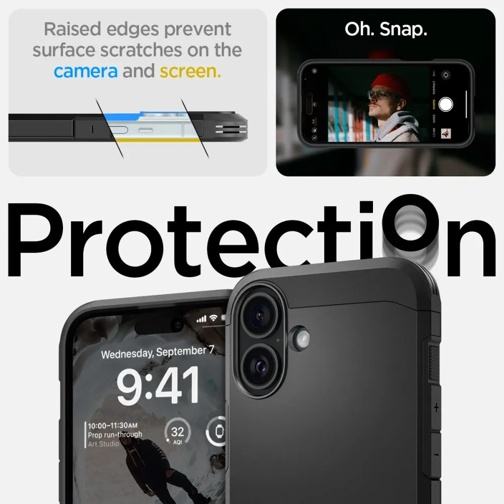 Apple iPhone 16 ümbris must SPIGEN TOUGH ARMOR MAG MAGSAFE