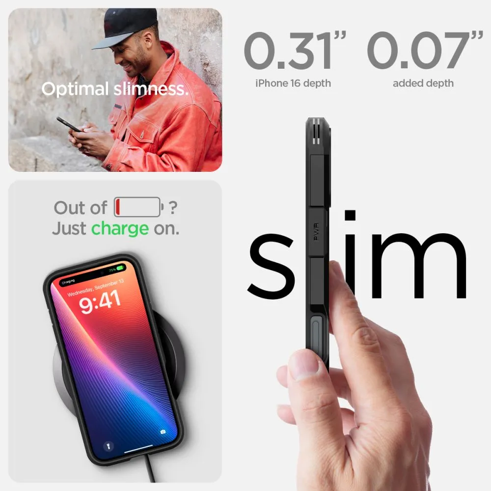 Apple iPhone 16 ümbris must SPIGEN TOUGH ARMOR MAG MAGSAFE