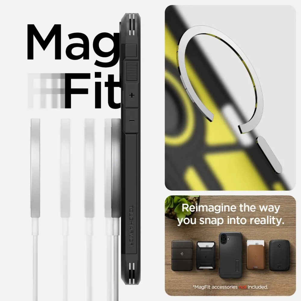 Apple iPhone 16 ümbris must SPIGEN TOUGH ARMOR MAG MAGSAFE