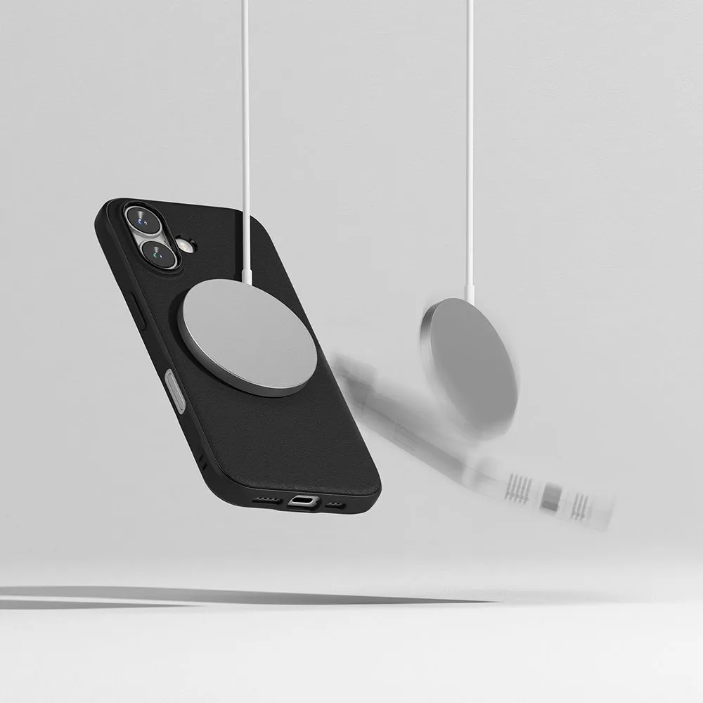 Apple iPhone 16 ümbris must RINGKE ONYX MAGNETIC MAGSAFE