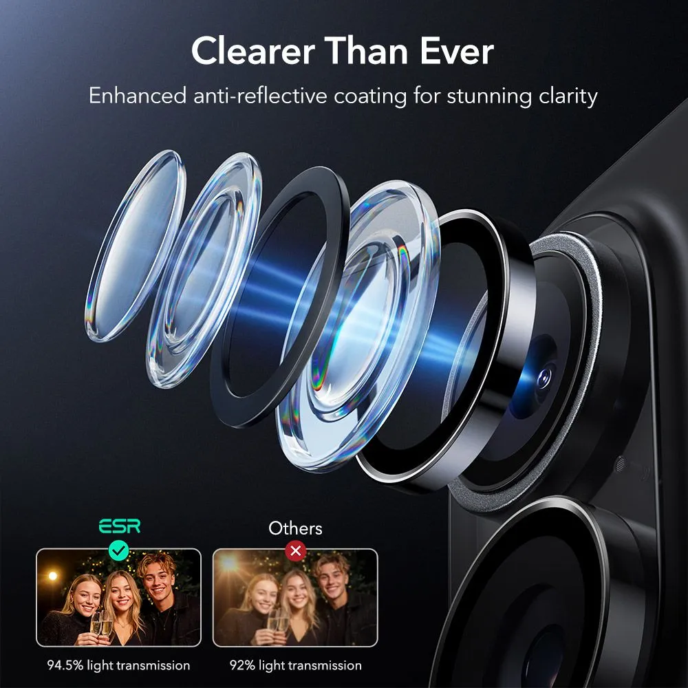 Apple iPhone 16 Tempered glass  ESR ARMORITE CAMERA PROTECTOR