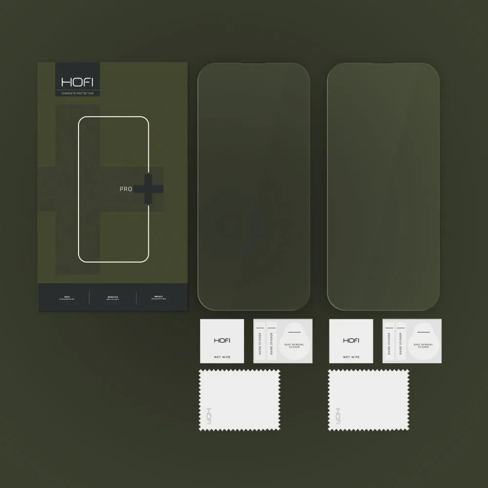 Apple iPhone 16 skärmskydd HOFI GLASS PRO+ 2-PACK