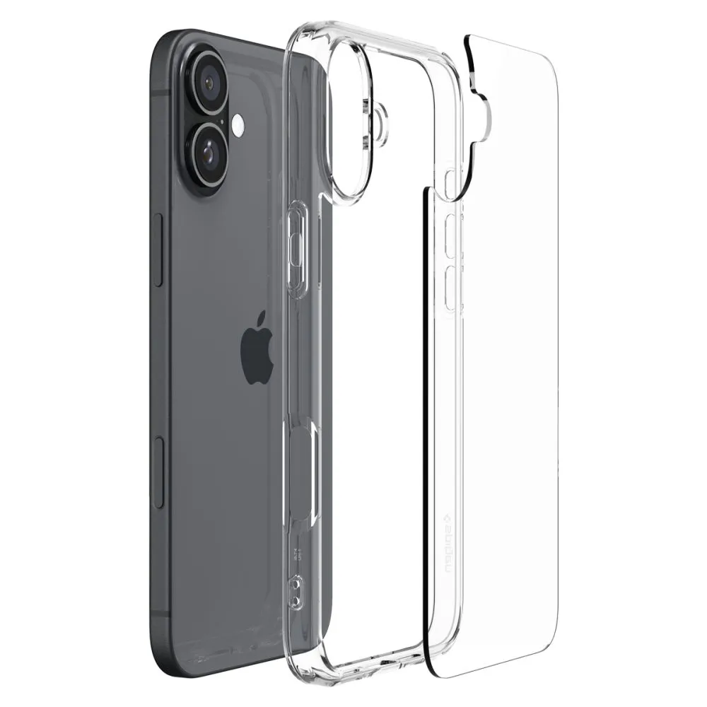 Apple iPhone 16 ümbris läbipaistev SPIGEN ULTRA HYBRID