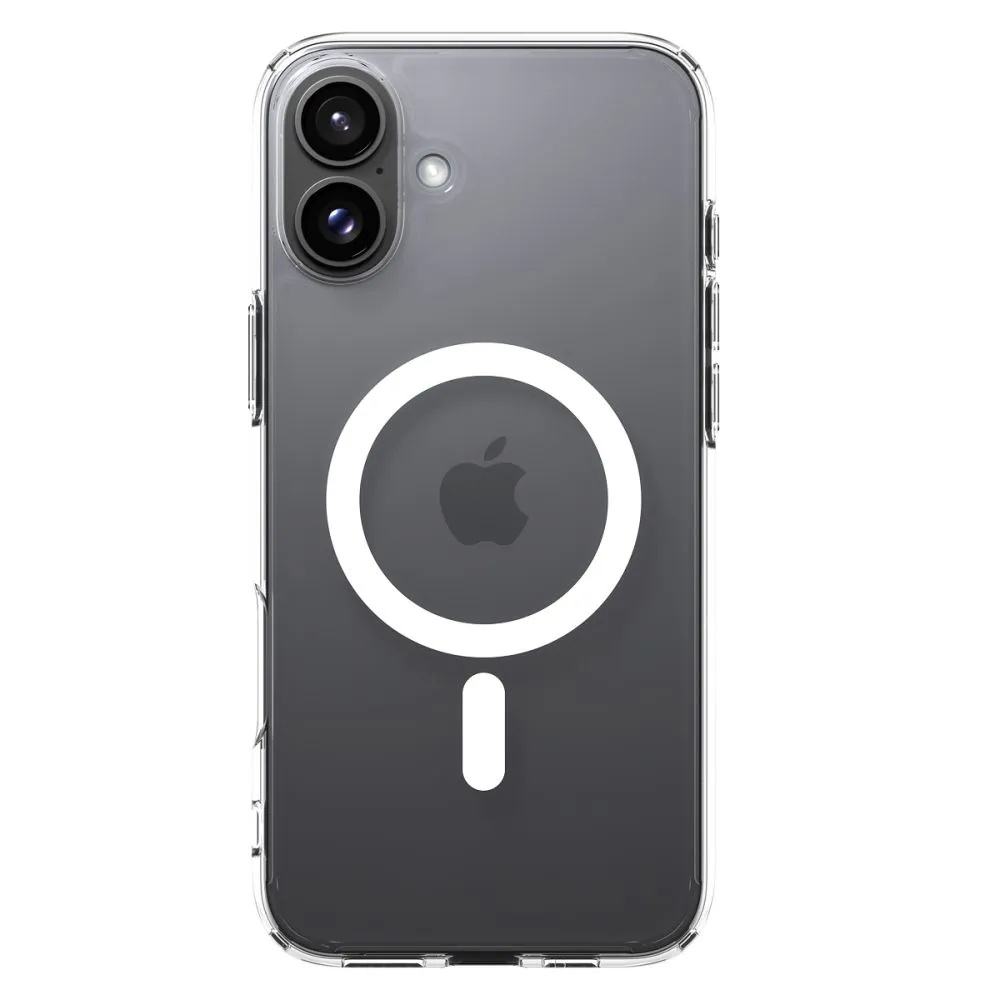 Apple iPhone 16 ümbris läbipaistev SPIGEN ULTRA HYBRID MAG MAGSAFE