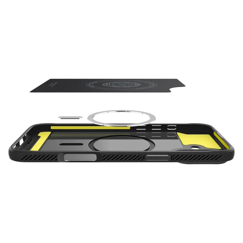 Apple iPhone 16 case black SPIGEN RUGGED ARMOR MAG MAGSAFE