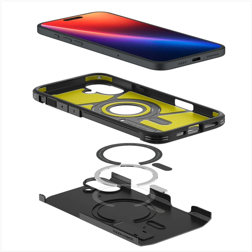Apple iPhone 16 ümbris must SPIGEN TOUGH ARMOR MAG MAGSAFE