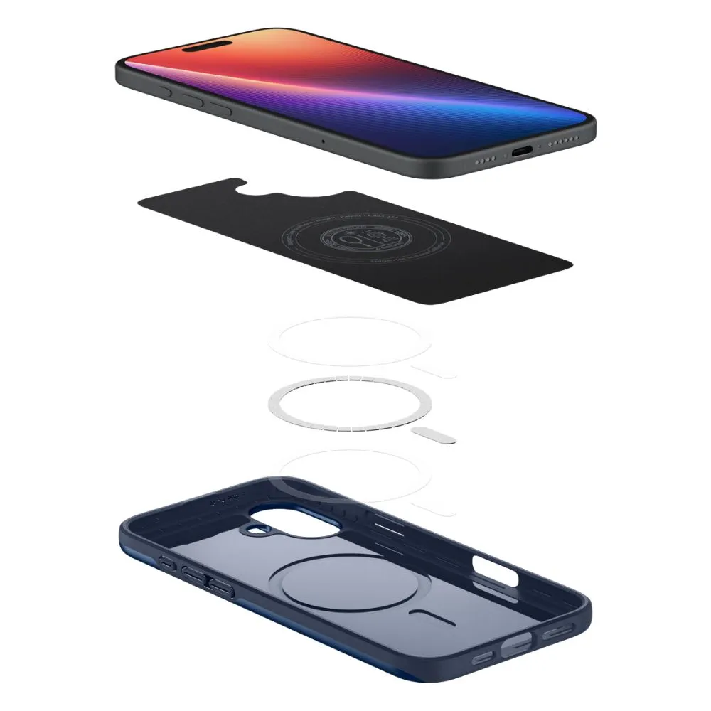Apple iPhone 16 ümbris sinine SPIGEN THIN FIT MAG MAGSAFE