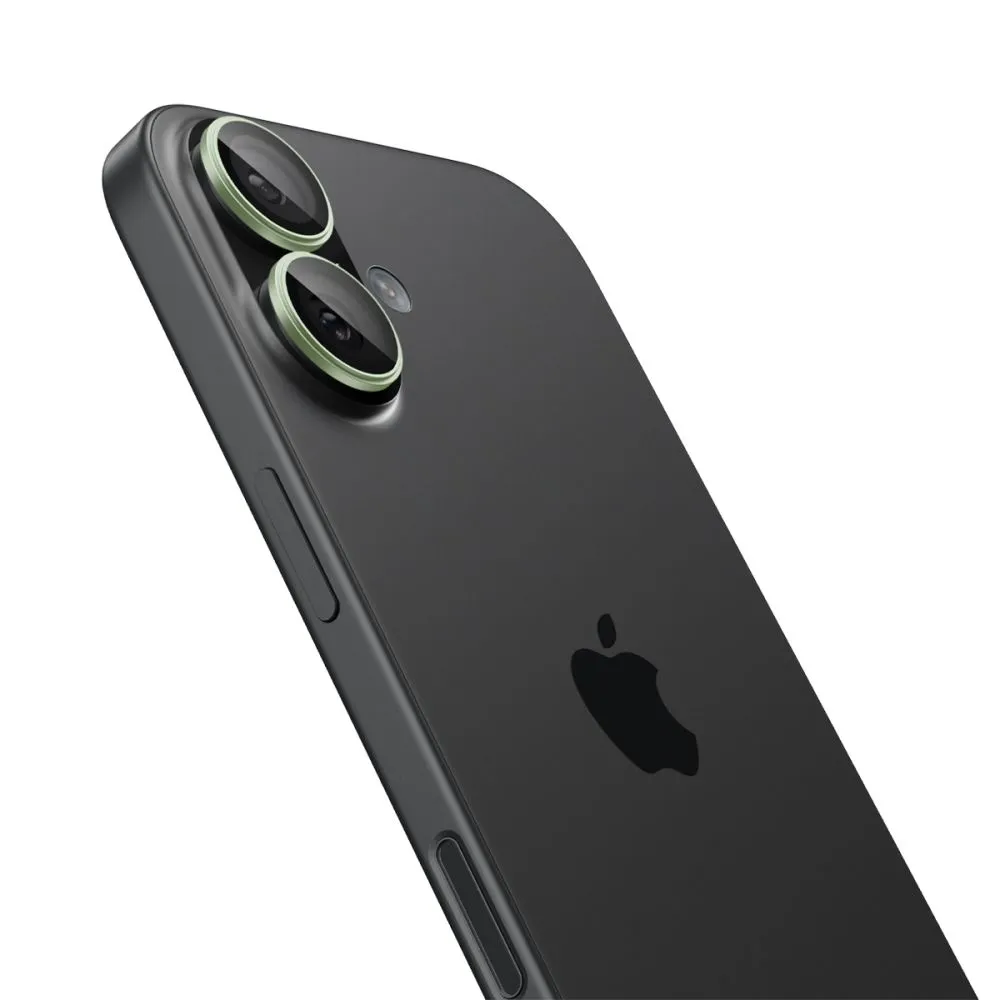 Apple iPhone 16 kaitseklaas SPIGEN OPTIK PRO GLAS.TR ”EZ FIT” CAMERA PROTECTOR 2-PACK