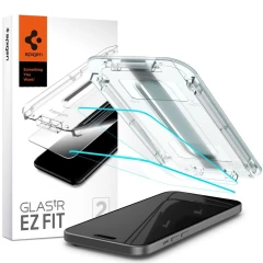 Apple iPhone 16 kaitseklaas  SPIGEN GLAS.TR ”EZ FIT” 2-PACK