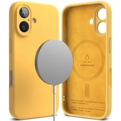 Apple iPhone 16 dėklas  RINGKE SILICONE MAGNETIC MAGSAFE