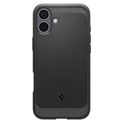 Apple iPhone 16 skal svart SPIGEN RUGGED ARMOR MAG MAGSAFE
