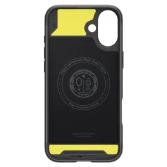 Apple iPhone 16 skal svart SPIGEN RUGGED ARMOR MAG MAGSAFE