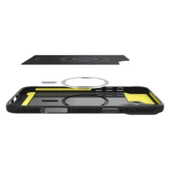 Apple iPhone 16 skal svart SPIGEN RUGGED ARMOR MAG MAGSAFE