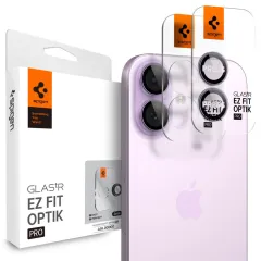 Apple iPhone 16 Tempered glass  SPIGEN OPTIK PRO GLAS.TR ”EZ FIT” CAMERA PROTECTOR 2-PACK