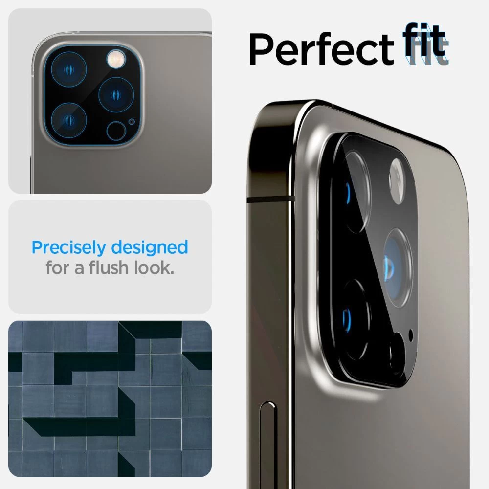 Apple iPhone 16 Pro apsauginis stiklas  SPIGEN OPTIK.TR CAMERA PROTECTOR 2-PACK