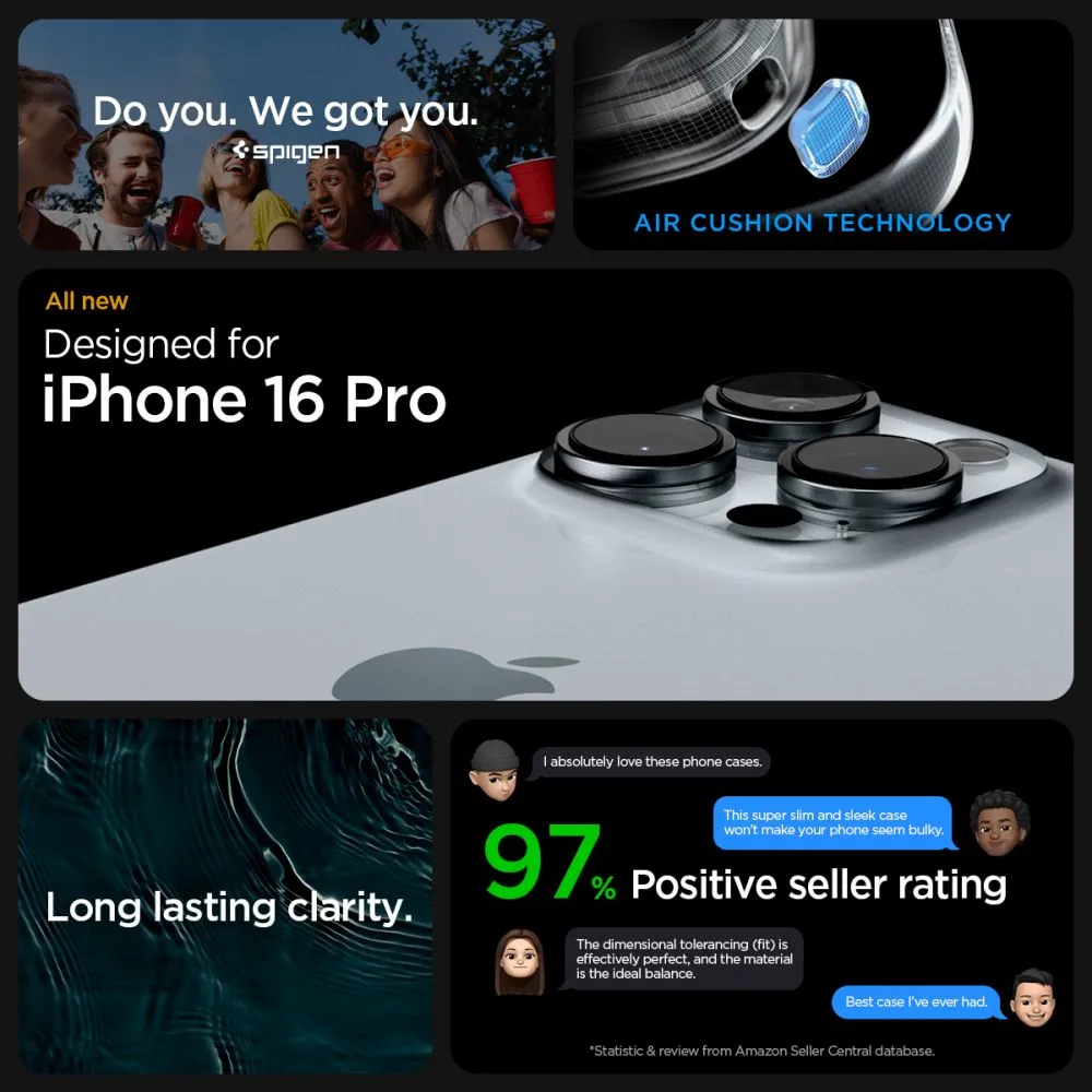 Apple iPhone 16 Pro dėklas  SPIGEN ULTRA HYBRID