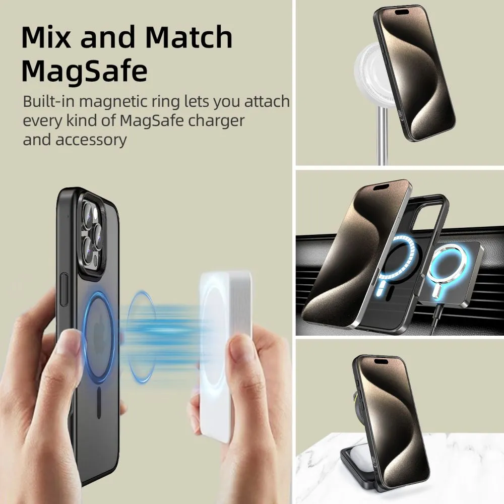 Apple iPhone 16 Pro dėklas  TECH-PROTECT MAGMAT MAGSAFE