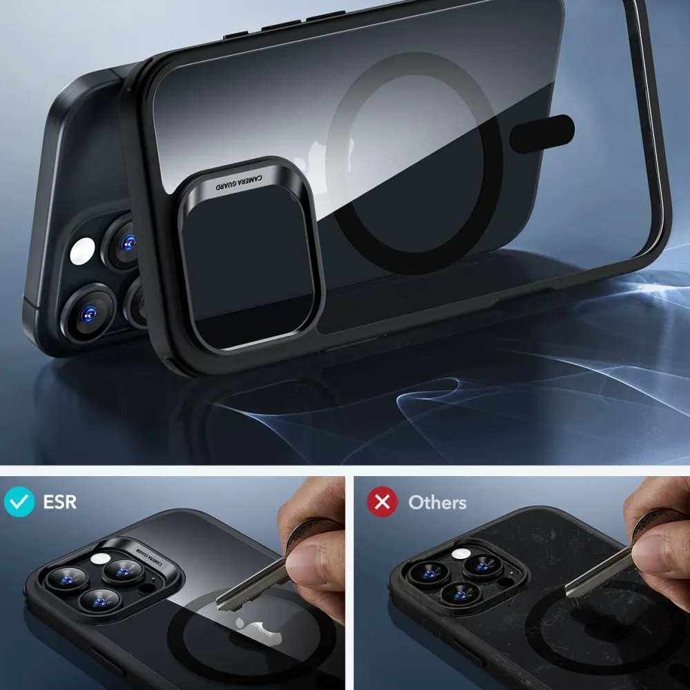 Apple iPhone 16 Pro dėklas  ESR CLASSIC HYBRID HALOLOCK MAGSAFE & TEMPERED GLASS