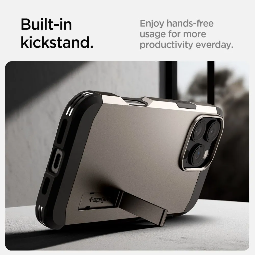Apple iPhone 16 Pro dėklas  SPIGEN TOUGH ARMOR MAG MAGSAFE