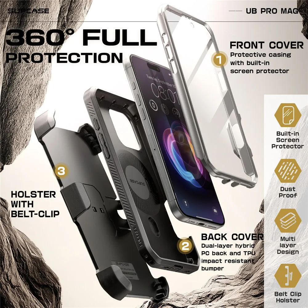 Apple iPhone 16 Pro dėklas  SUPCASE UB PRO MAG MAGSAFE