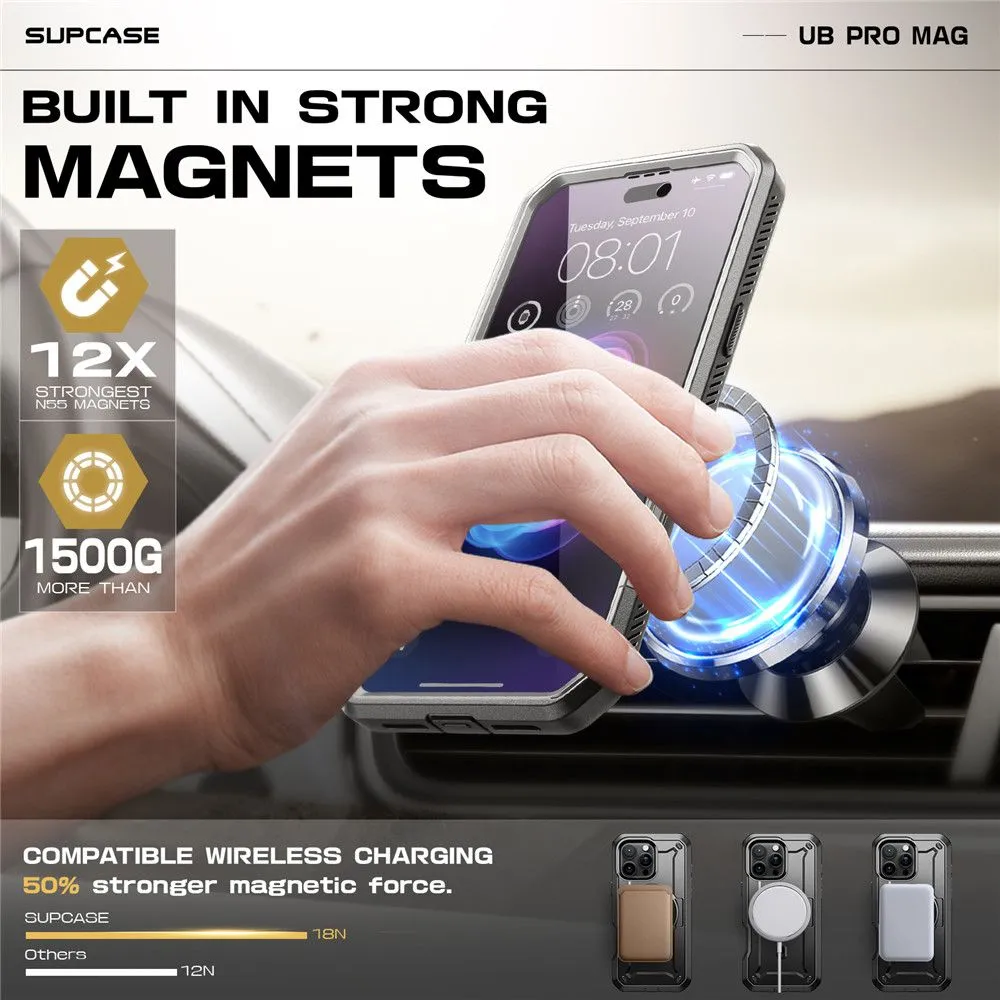 Apple iPhone 16 Pro dėklas  SUPCASE UB PRO MAG MAGSAFE