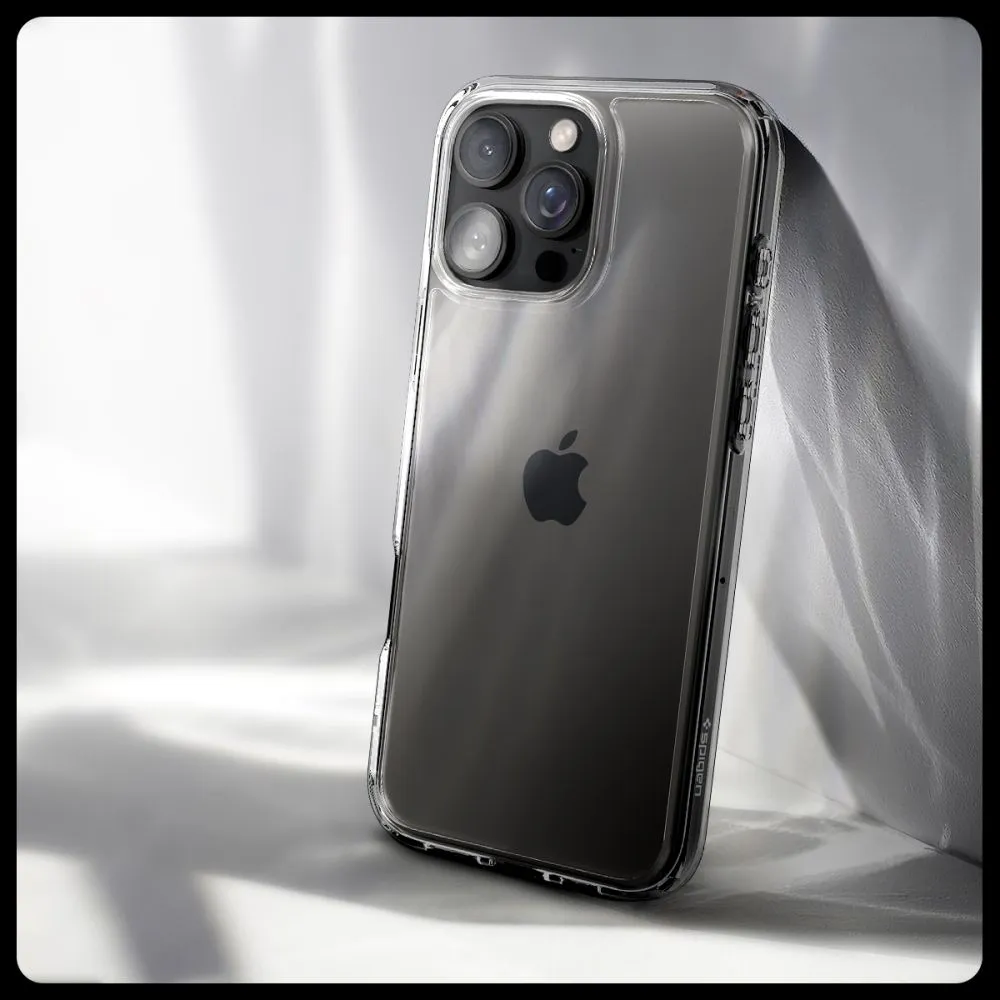 Apple iPhone 16 Pro dėklas skaidrus SPIGEN ULTRA HYBRID