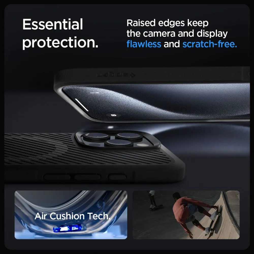 Apple iPhone 16 Pro dėklas Juoda SPIGEN CORE ARMOR MAG MAGSAFE