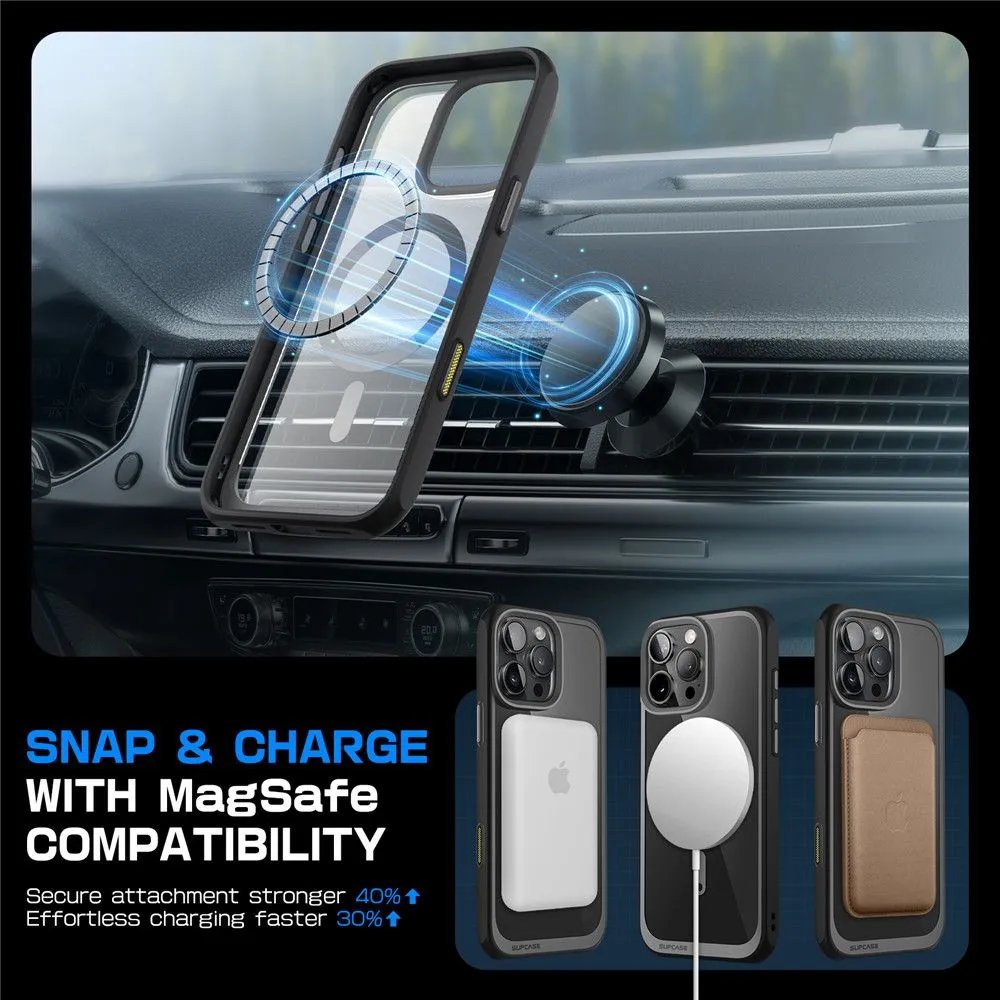Apple iPhone 16 Pro dėklas Juoda SUPCASE UB MAG MAGSAFE
