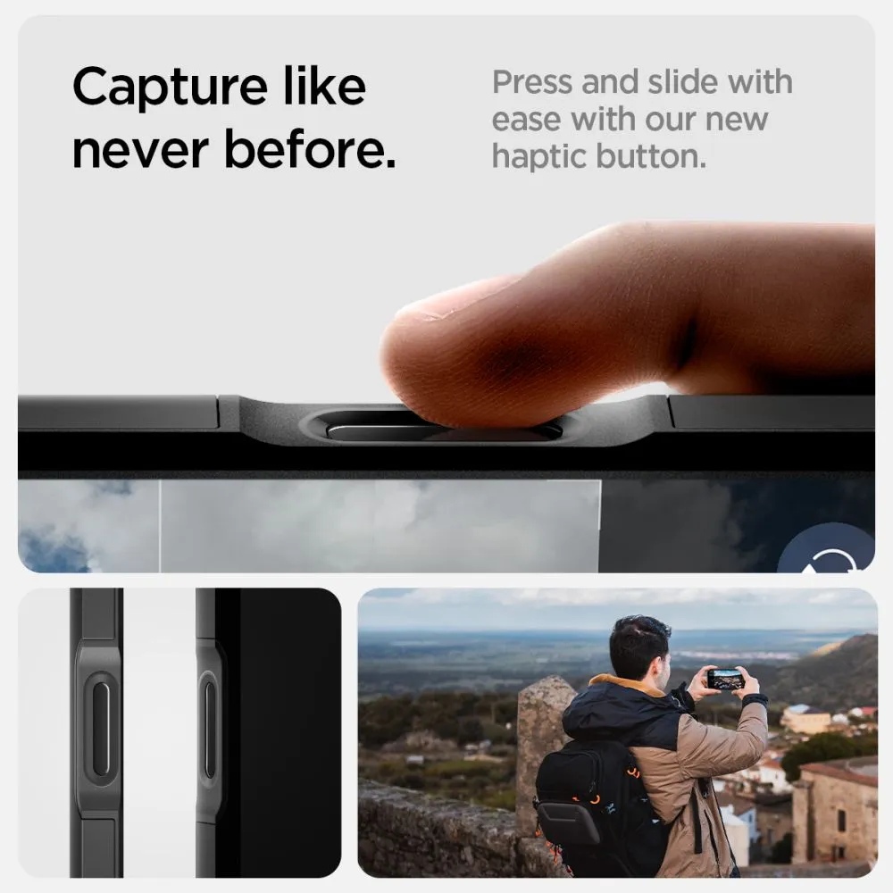 Apple iPhone 16 Pro dėklas Juoda SPIGEN TOUGH ARMOR ”T” MAG MAGSAFE