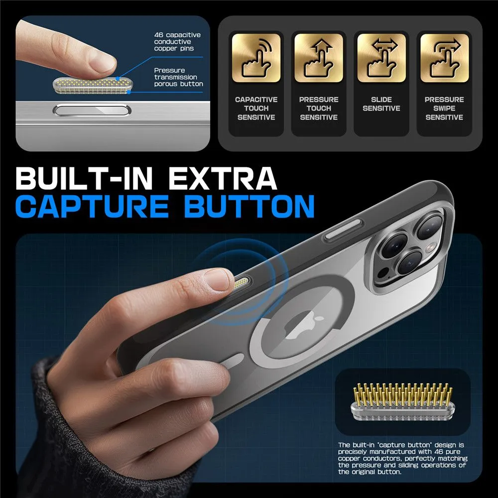 Apple iPhone 16 Pro dėklas pilkas SUPCASE UB MAG MAGSAFE