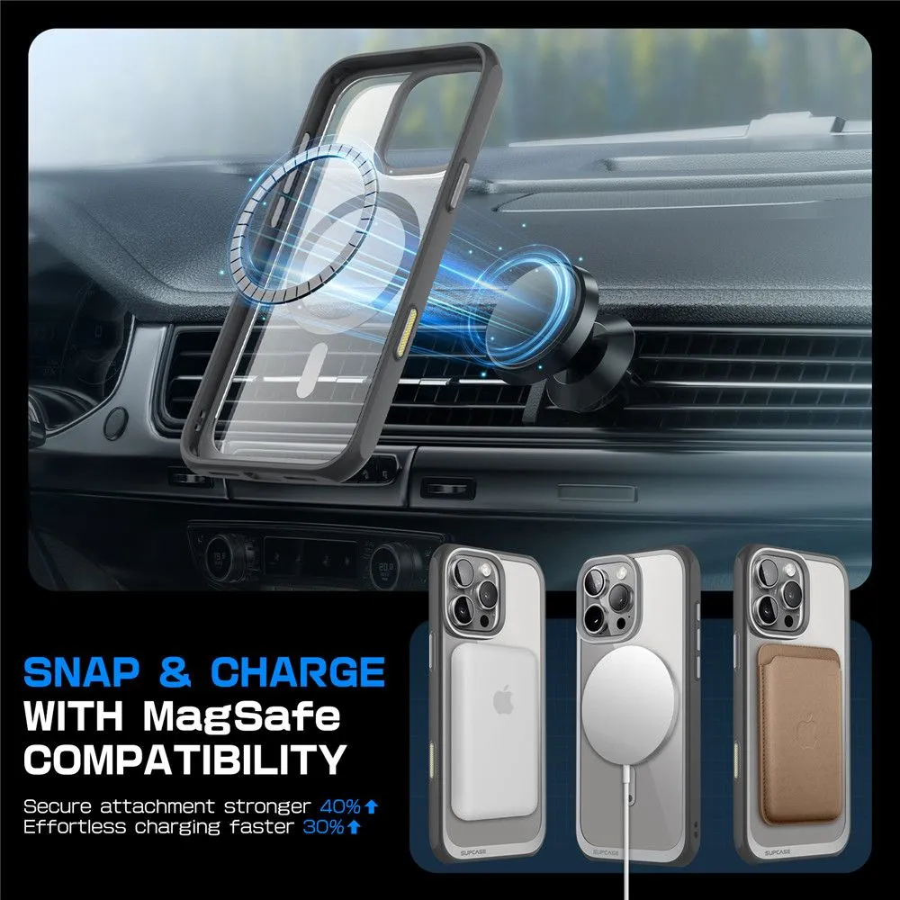 Apple iPhone 16 Pro dėklas pilkas SUPCASE UB MAG MAGSAFE