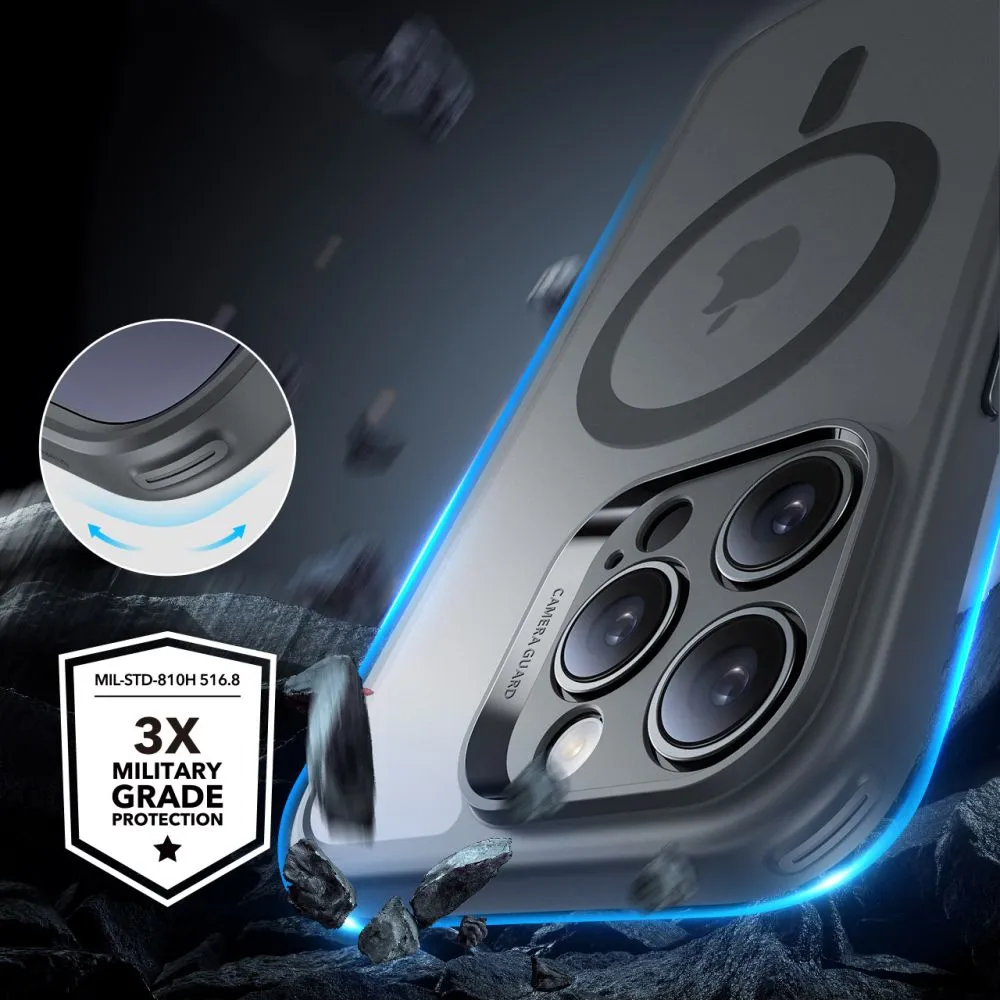 Apple iPhone 16 Pro dėklas pilkas ESR CLASSIC PRO SET HALOLOCK MAGSAFE