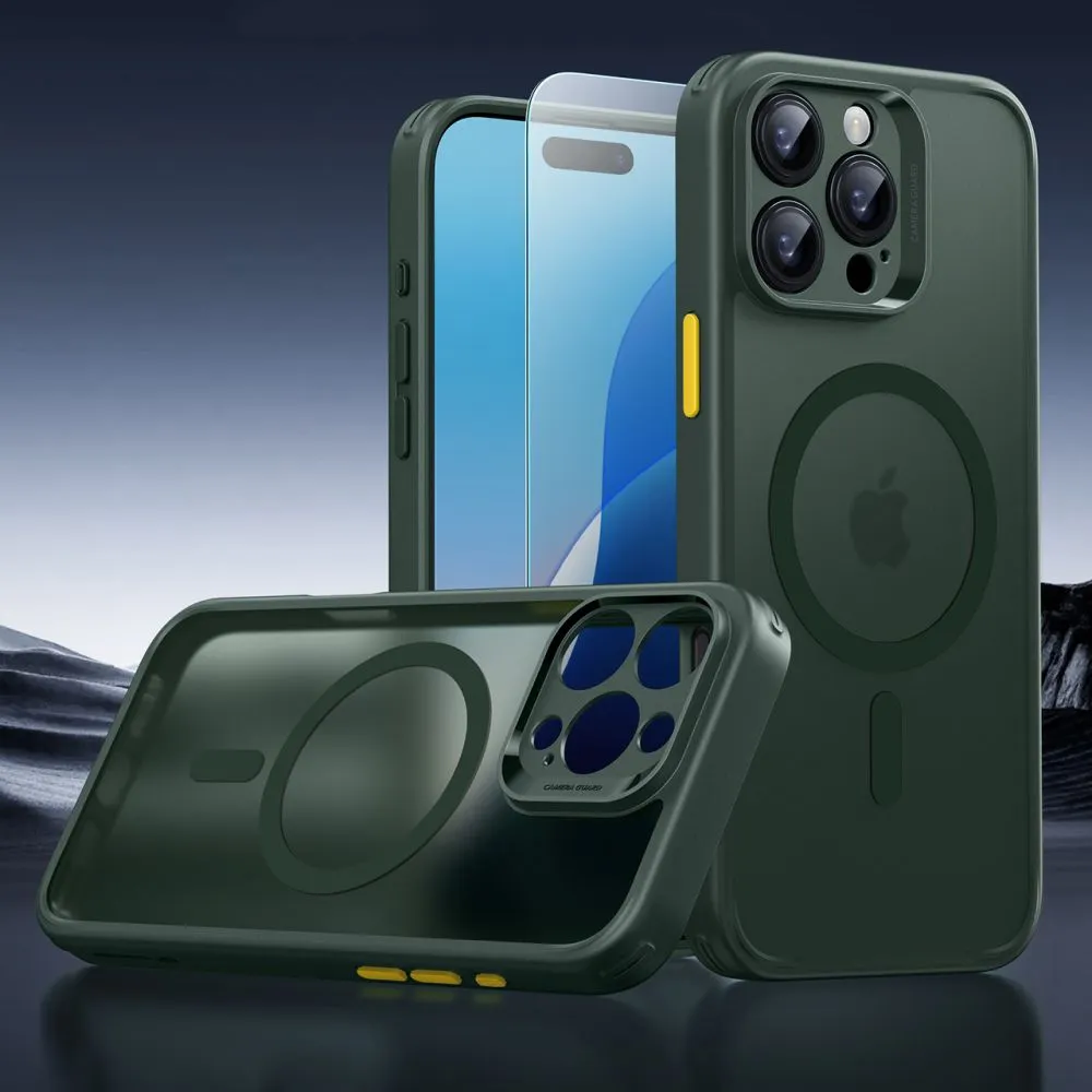 Apple iPhone 16 Pro dėklas žalia ESR CLASSIC PRO SET HALOLOCK MAGSAFE