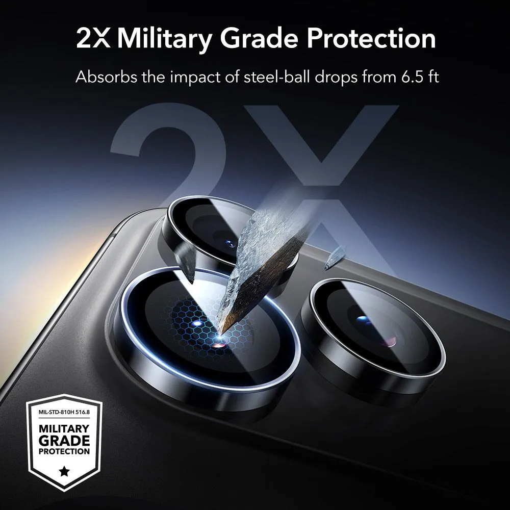 Apple iPhone 16 Pro Tempered glass  ESR ARMORITE CAMERA PROTECTOR