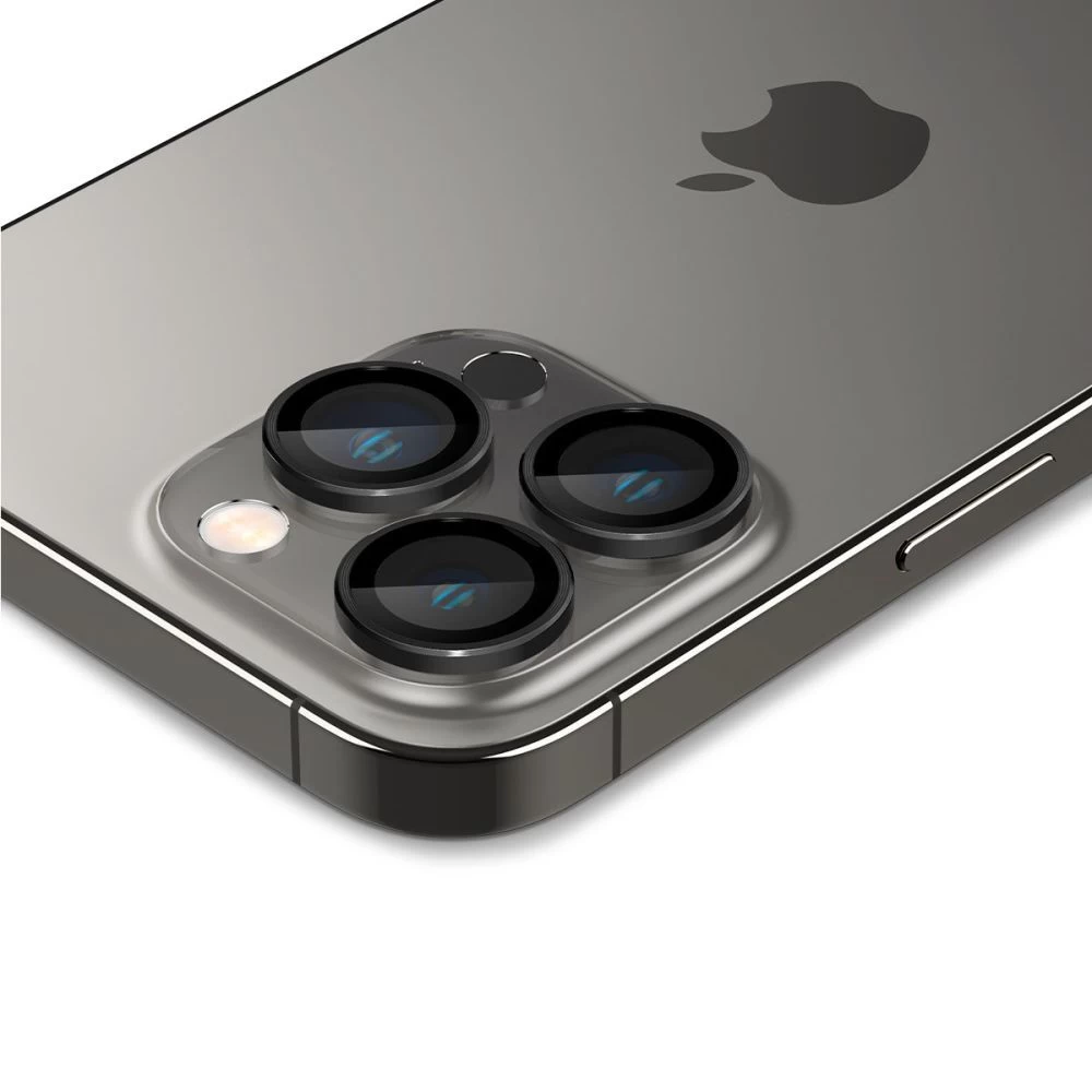 Apple iPhone 16 Pro apsauginis stiklas SPIGEN OPTIK.TR EZ FIT CAMERA PROTECTOR (2-pack)