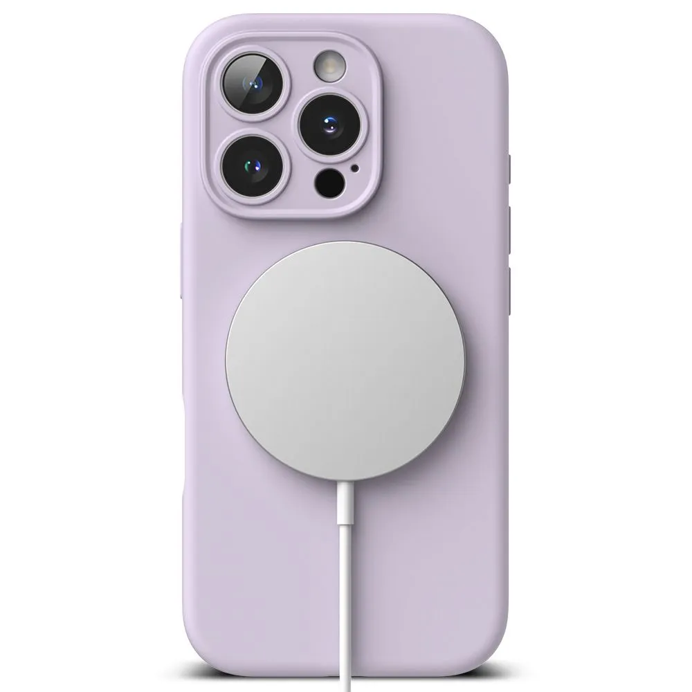 Apple iPhone 16 Pro dėklas RINGKE SILICONE MAGNETIC MAGSAFE
