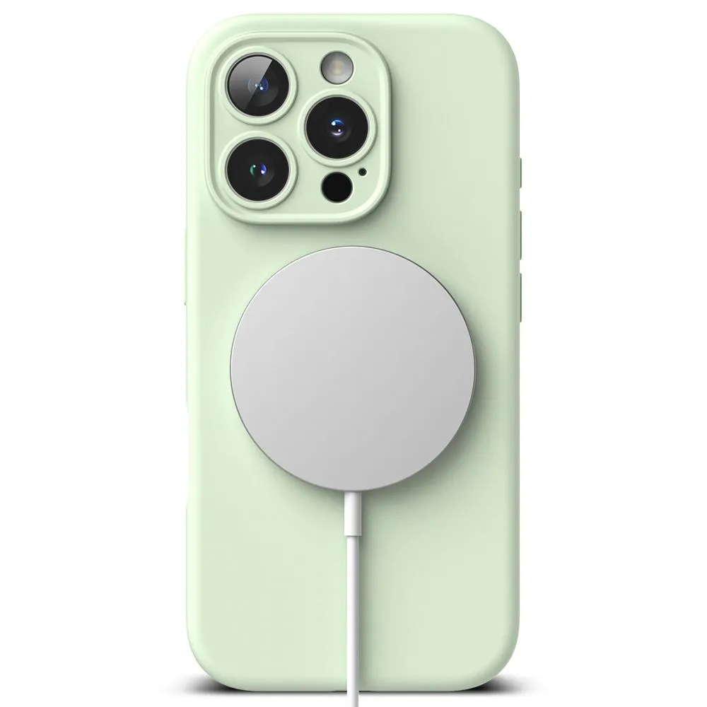 Apple iPhone 16 Pro dėklas RINGKE SILICONE MAGNETIC MAGSAFE