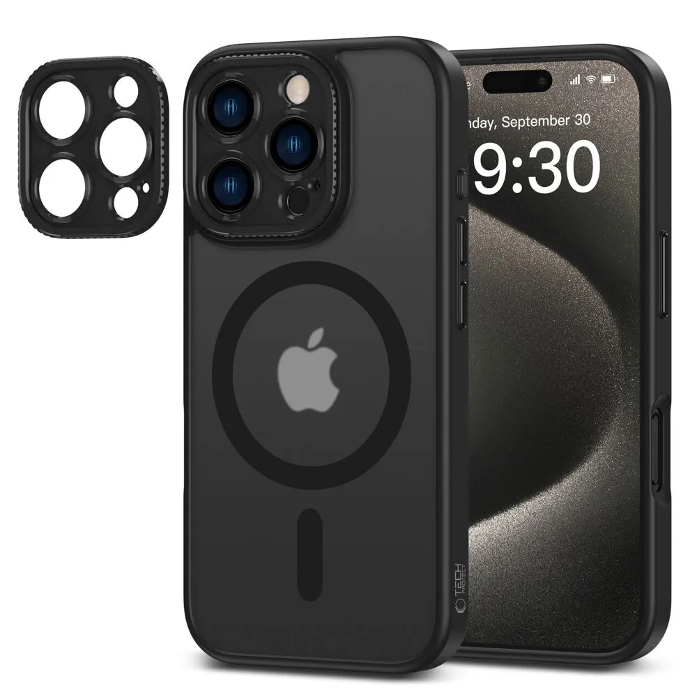 Apple iPhone 16 Pro dėklas TECH-PROTECT MAGCAM MAGSAFE
