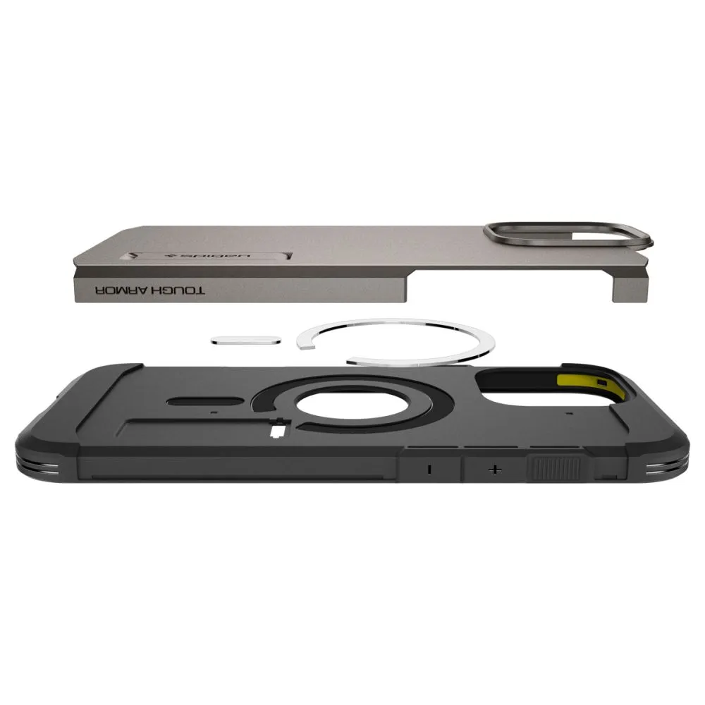Apple iPhone 16 Pro dėklas SPIGEN TOUGH ARMOR MAG MAGSAFE