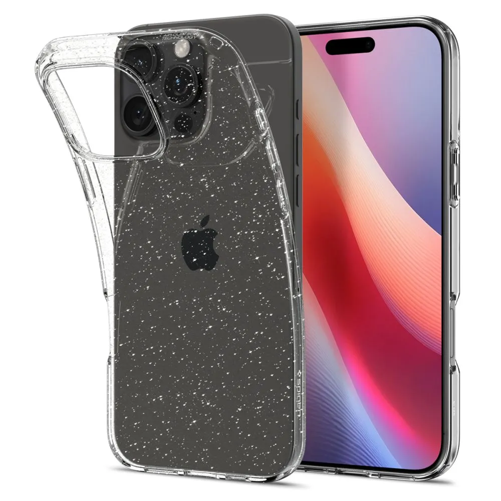 Apple iPhone 16 Pro dėklas skaidrus SPIGEN LIQUID CRYSTAL