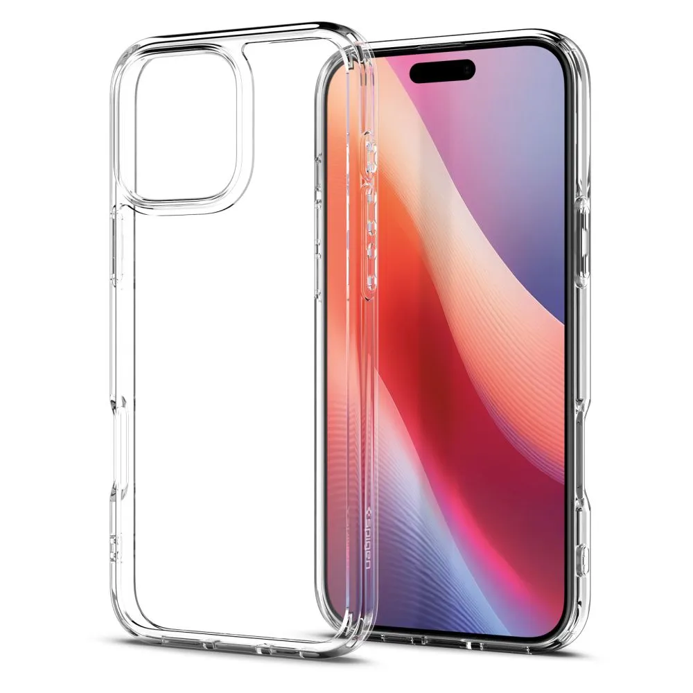 Apple iPhone 16 Pro dėklas skaidrus SPIGEN ULTRA HYBRID