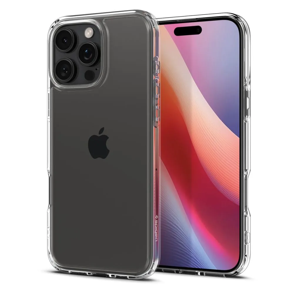 Apple iPhone 16 Pro dėklas skaidrus SPIGEN ULTRA HYBRID