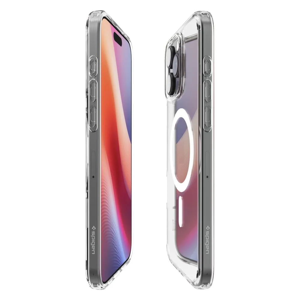Apple iPhone 16 Pro suojakuori läpinäkyvä SPIGEN ULTRA HYBRID MAG MAGSAFE